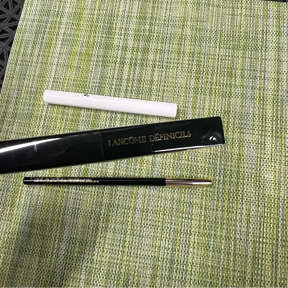 Lancome Definicils Mascara and primer Set - Black and White eyeliner pencil